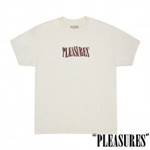 【PLEASURES/プレジャーズ】PARTY LOGO T-SHIRT Tシャツ / CREAM クリーム ホワイト 白|Tシャツ|PLEASURES