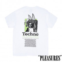 【PLEASURES/プレジャーズ】TECHNO T-SHIRT Tシャツ / WHITE ホワイト 白|Tシャツ|PLEASURES