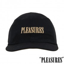 【PLEASURES/プレジャーズ】EROTIC REVERSABLE HAT リバーシブルキャップ / BLACK ブラック 黒|帽子|PLEASURES