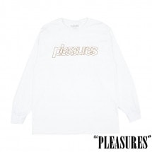 【PLEASURES/プレジャーズ】FLIGHT LONG SLEEVE 長袖Tシャツ / WHITE ホワイト 白|長袖Tシャツ|PLEASURES