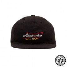 【ACAPULCO GOLD/アカプルコ ゴールド】ON TAP 6 PANEL CAP ６パネルキャップ / BLACK|帽子|ACAPULCO GOLD