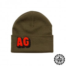 【ACAPULCO GOLD/アカプルコ ゴールド】AG PATCH BEANIE ニット帽 / ARMY|帽子|ACAPULCO GOLD