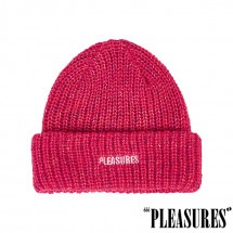 【PLEASURES/プレジャーズ】SPARK SPECKLED BEANIE ニット帽 / PINK ピンク|帽子|PLEASURES