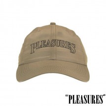 【PLEASURES/プレジャーズ】BLOSSOM NYLON CAP スポーツキャップ / TAN タン ベージュ|帽子|PLEASURES