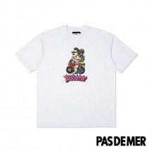 【PAS DE MER/パドゥメ】MOTOCROSS T-SHIRT Tシャツ / WHITE ホワイト 白|Tシャツ|Pas De Mer