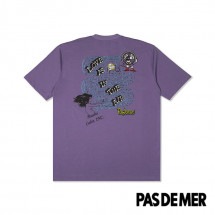 【PAS DE MER/パドゥメ】MUCHO CALOR T-SHIRT Tシャツ / LIGHT PURPLE ライトパープル 紫|Tシャツ|Pas De Mer