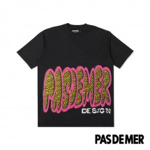 【PAS DE MER/パドゥメ】PAS DE MER DESIGN T-SHIRT Tシャツ / ASPHALT アスファルト