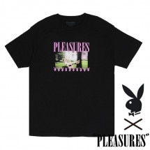 PLEASURES/ץ쥸㡼PLAYBOY/ץ쥤ܡSWING T-SHIRT T / BLACK ֥å