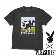 【PLEASURES/プレジャーズ×PLAYBOY/プレイボーイ】MOO T-SHIRT Tシャツ / PEPPER|Tシャツ|PLEASURES