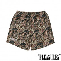 PLEASURES/ץ쥸㡼CASKET WOVEN SHORTS 硼ȥѥ / BLACK ֥å