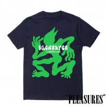 【PLEASURES/プレジャーズ】BPMS T-SHIRT Tシャツ / BLACK ブラック|Tシャツ|PLEASURES