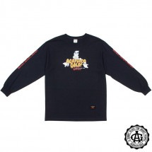 ACAPULCO GOLD/ץ륳 ɡHAUNT YOU BACK L/S TEE ĹµT / NAVY ͥӡ 