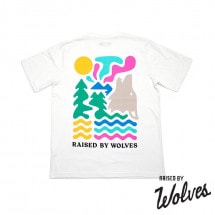 【RAISED BY WOLVES/レイズドバイウルブス】REFLECTIONS TEE Tシャツ / WHITE ホワイト 白|Tシャツ|Raised by Wolves