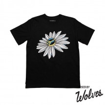 【RAISED BY WOLVES/レイズドバイウルブス】DAISY TEE Tシャツ / BLACK ブラック 黒|Tシャツ|Raised by Wolves