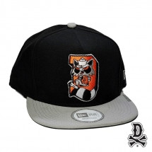 DISSIZIT/ǥåȡDelinquents New Era Snapback Cap å (123 Klan Collab) /Black ֥å/Grey