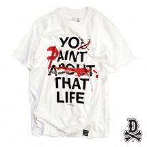 【DISSIZIT/ディスイズイット】YO PAINT TEE Tシャツ / WHITE ホワイト|Tシャツ|DISSIZIT