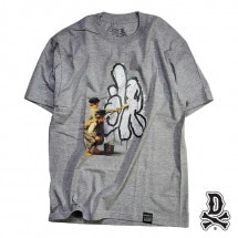【DISSIZIT/ディスイズイット】LA HAND TEE Tシャツ / GREY グレー|Tシャツ|DISSIZIT