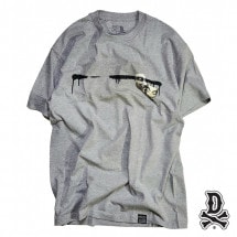 【DISSIZIT/ディスイズイット】CRY LATER STRIPE TEE Tシャツ / GREY グレー|Tシャツ|DISSIZIT