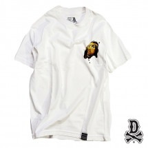 【DISSIZIT/ディスイズイット】CRACK WAX TEE Tシャツ / WHITE ホワイト|Tシャツ|DISSIZIT
