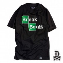 DISSIZIT/ǥåȡBREAK BEATS TEE T / BLACK ֥å