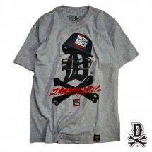 【DISSIZIT/ディスイズイット】BOMBS AWAY D4 TEE Tシャツ / GREY グレー|Tシャツ|DISSIZIT