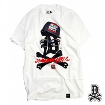 【DISSIZIT/ディスイズイット】BOMBS AWAY D4 TEE Tシャツ / WHITE ホワイト|Tシャツ|DISSIZIT