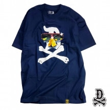 【DISSIZIT/ディスイズイット】BOMBS AWAY D3 TEE Tシャツ / NAVY ネイビー|Tシャツ|DISSIZIT