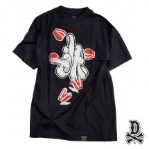 DISSIZIT/ǥåȡBITE THE HAND TEE T / BLACK ֥å