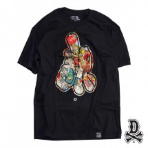 【DISSIZIT/ディスイズイット】STICKY HANDS TEE Tシャツ / BLACK ブラック|Tシャツ|DISSIZIT