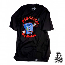 DISSIZIT/ǥåȡGO POSTAL TEE T / BLACK ֥å