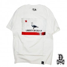【DISSIZIT/ディスイズイット】GULLY FLAG TEE Tシャツ / WHITE ホワイト|Tシャツ|DISSIZIT