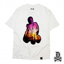 【DISSIZIT/ディスイズイット】LA SUNSET TEE Tシャツ / WHITE ホワイト|Tシャツ|DISSIZIT