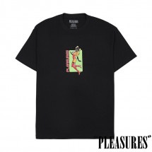 【PLEASURES/プレジャーズ】BAKED T-SHIRT Tシャツ / BLACK ブラック 黒|Tシャツ|PLEASURES