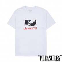 【PLEASURES/プレジャーズ】TV T-SHIRT Tシャツ / WHITE ホワイト 白|Tシャツ|PLEASURES
