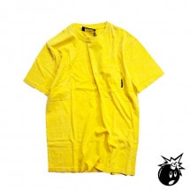 THE HUNDREDS/ϥɥåġMOVEMENT POCKET T-SHIRT T / YELLOW 