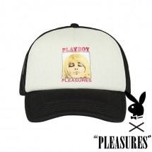 PLEASURES/ץ쥸㡼PLAYBOY/ץ쥤ܡMAGAZINE TRUCKER HAT ȥåå / BLACK ֥å 