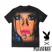 【PLEASURES/プレジャーズ×PLAYBOY/プレイボーイ】1977 T-SHIRT Tシャツ / BLACK ブラック 黒|Tシャツ|PLEASURES