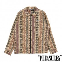 【PLEASURES/プレジャーズ】ORBIT WORK JACKET ワークジャケット / TAN タン ベージュ|アウター|PLEASURES