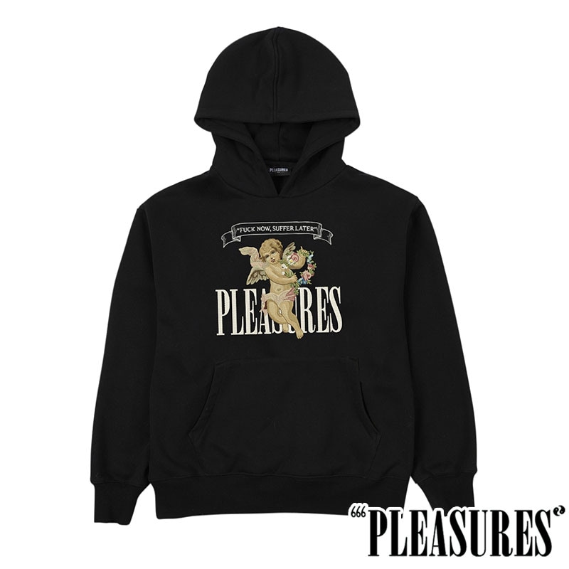 PLEASURES/プレジャーズ】SUFFERING HOODY パーカー / BLACK