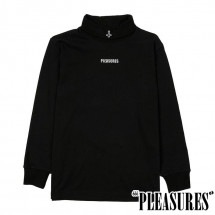 PLEASURES/ץ쥸㡼GATHERING TURTLE NECK LONG SLEEVE ȥͥå / BLACK ֥å 