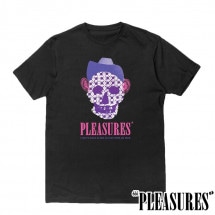 【PLEASURES/プレジャーズ】COWBOY T-SHIRT Tシャツ / BLACK ブラック 黒|Tシャツ|PLEASURES