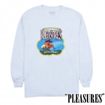 PLEASURES/ץ쥸㡼BOWL LONG SLEEVE ĹµT / WHITE ۥ磻 