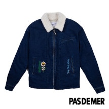 PAS DE MER/ѥɥFUCK YOU ALL JACKET 㥱å / DARK BLUE ֥롼