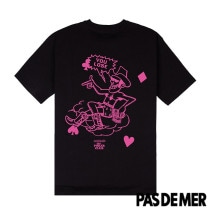 【PAS DE MER/パドゥメ】POKER T-SHIRT Tシャツ / BLACK ブラック|Tシャツ|Pas De Mer