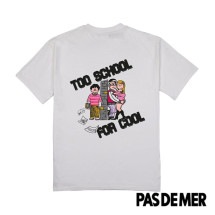 【PAS DE MER/パドゥメ】TOO SCHOOL T-SHIRT Tシャツ / NATURAL ナチュラルホワイト|Tシャツ|Pas De Mer