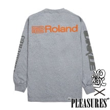 PLEASURES/ץ쥸㡼MO'WAXUNKLE/⡦å󥯥MUSIC LONG SLEEVE ĹµT / HEATHER GREY 졼