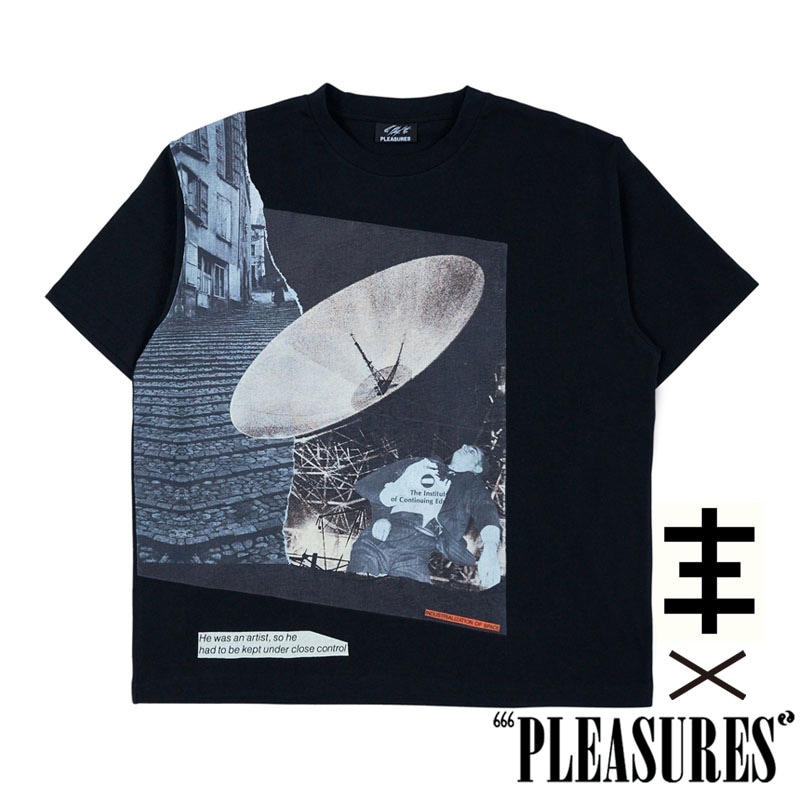 海外限定 PLEASURES X UNKLE HEADPHONES グラフィック Tシャツ 000000014550_EJuOsHe.jpg