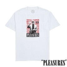 【PLEASURES/プレジャーズ×HUNTER S. THOMPSON】NO SMORKING T-SHIRT Tシャツ / WHITE ホワイト|Tシャツ|PLEASURES