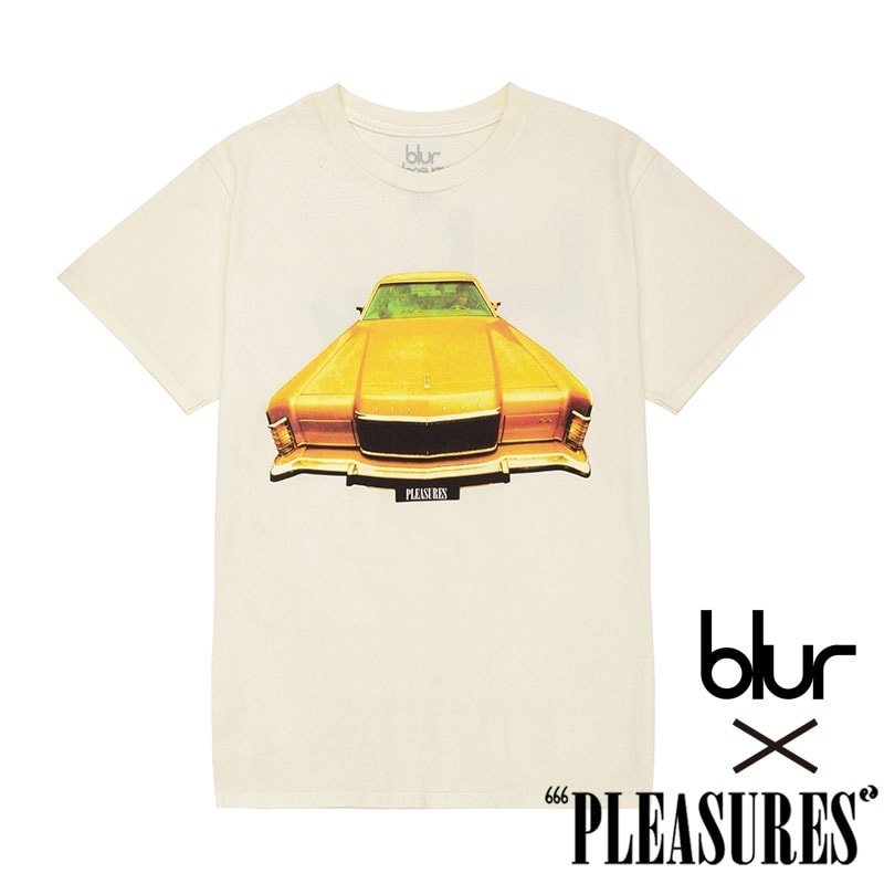 PLEASURES× Blur ブラー コラボ Song 2 グラフィック Tシャツ PLEASURES× Blur ブラー コラボ Song 2 グラフィック Tシャツ