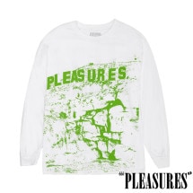 PLEASURES/ץ쥸㡼THC LONG SLEEVE ĹµT / WHITE ۥ磻